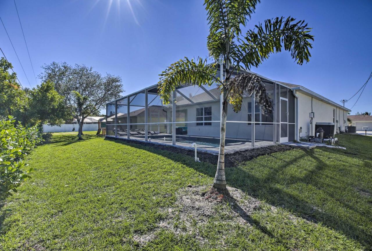 Modern Home With Heated Pool, 3 Mi To Beach Кейп Корал Екстериор снимка